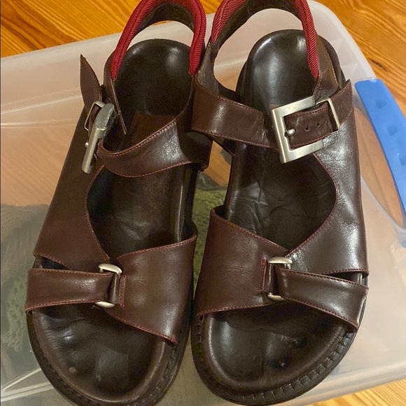 Vintage Sandals Genuine Leather - Picture 5 of 5